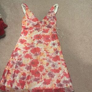 Princess Polly ZUBA MINI DRESS PINK FLORAL